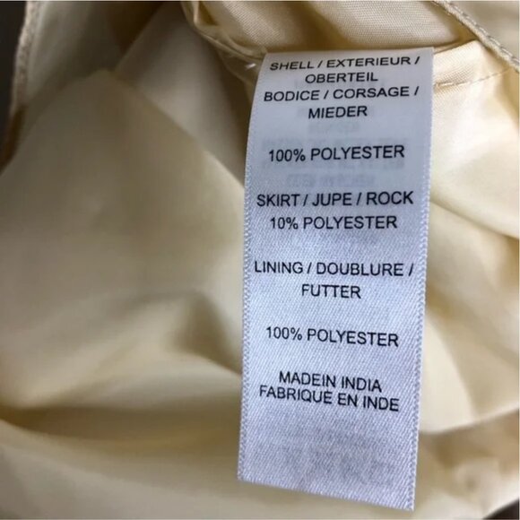 Aidan Mattox Beaded Bodice Taffeta Formal Ball Gown - Picture 5 of 5